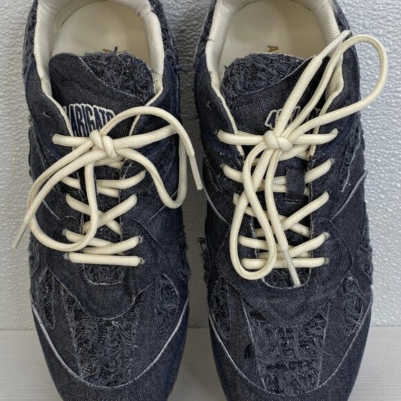 Axel Arigato Slow Runner Denim Sneakers - Picture 7 of 10